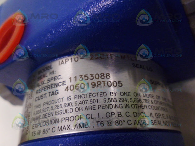 FOXBORO IAP10-T22C1F-M1L1 PRESSURE TRANSMITTER *NEW NO BOX*