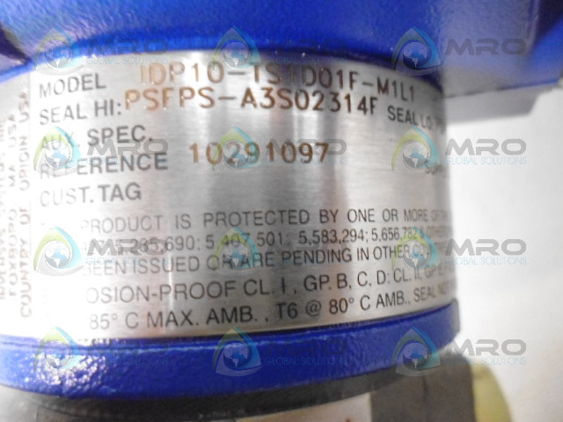 FOXBORO IDP10-TS1D01F-M1L1 PRESSURE TRANSMITTER *NEW IN BOX*