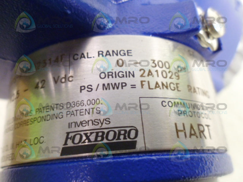 FOXBORO IDP10-TS1D01F-M1L1 PRESSURE TRANSMITTER *NEW IN BOX*