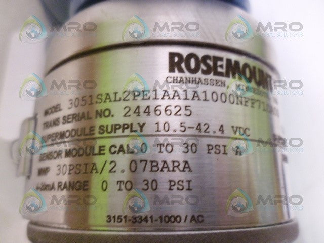 ROSEMOUNT 3051SAL2PE1AA1A1000NFF71DA00 LIQIUD LEVEL TRANSMITTER *NEW IN BOX*
