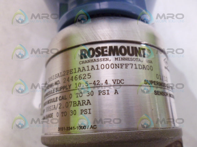 ROSEMOUNT 3051SAL2PE1AA1A1000NFF71DA00 LIQIUD LEVEL TRANSMITTER *NEW IN BOX*