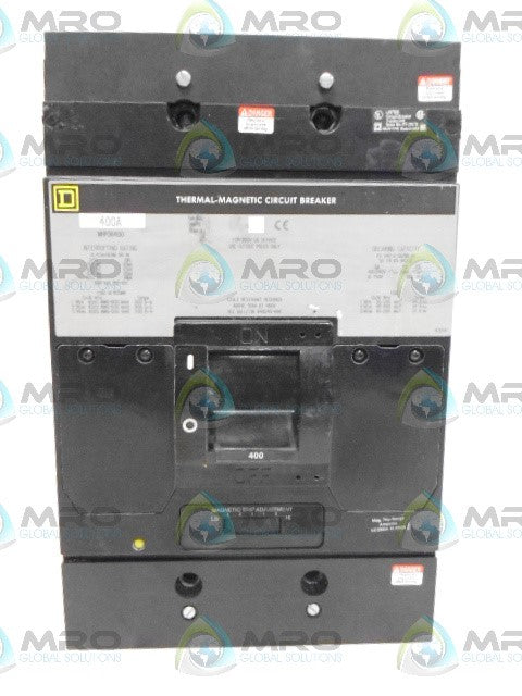 SQUARE D MHP36400 3P 400A 600V BREAKER *NEW IN BOX*