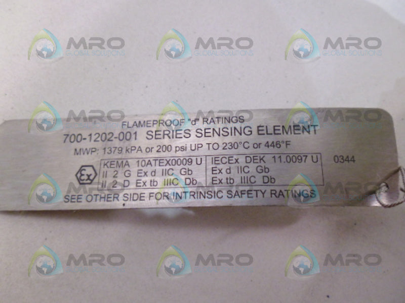 AMETEK 700-1202-001 ROD NSNP