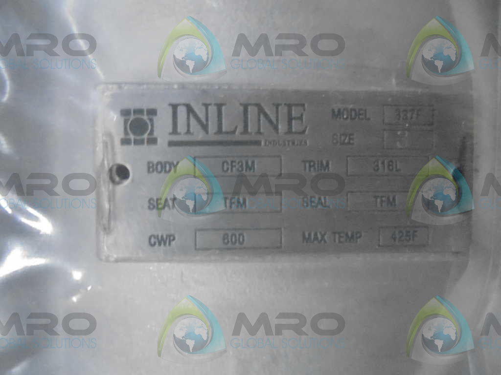 INLINE INDUSTRIES NV-NMR2  *NEW NO BOX*