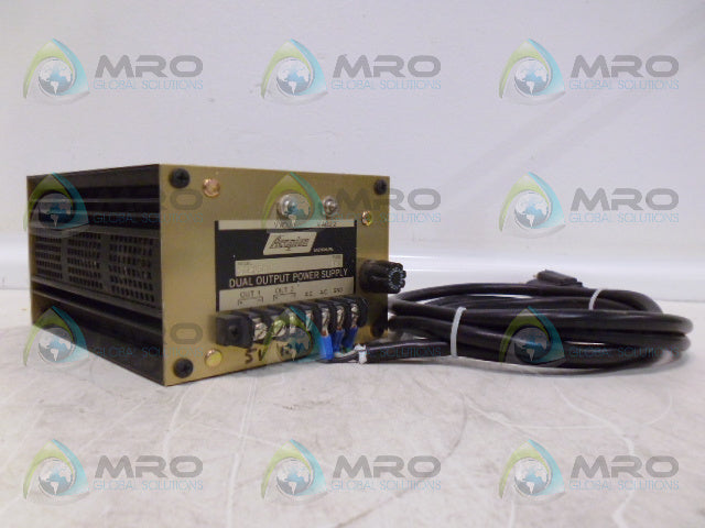 ACOPIAN 512D6A DUAL OUTPUT POWER SUPPLY 105-125 VAC 50-400HZ *USED*