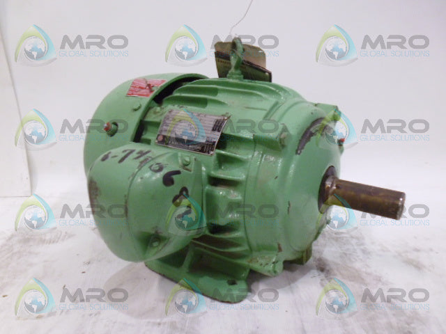 US ELECRIC F-A258-00-765 J199R023 7.5HP 3475RPM MOTOR *USED*
