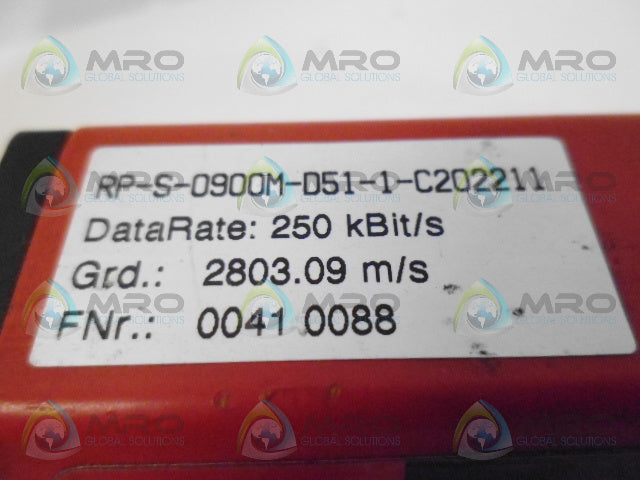 MTS RP-S-0900M-D51-1-C202211 TEMPOSONIC R- SERIES *NEW NO BOX*
