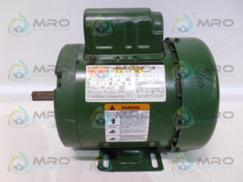 DAYTON 6K619S MOTOR 3/4 HP 1725 RPM *NEW NO BOX*
