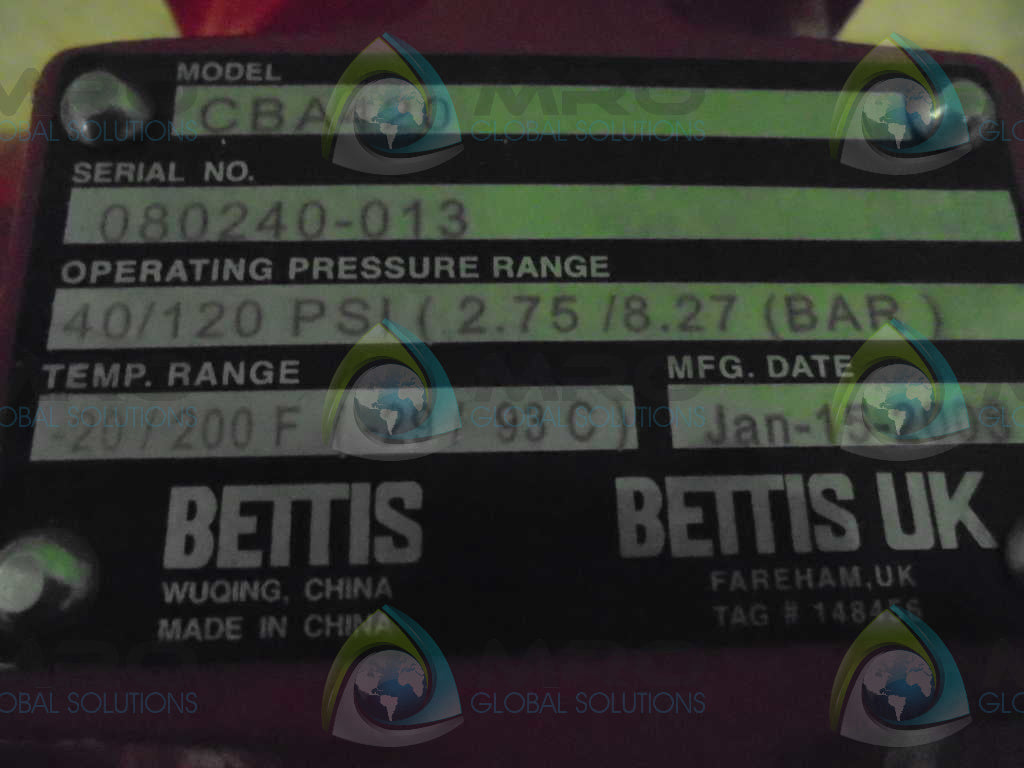 BETTIS CBA420 ACTUATOR  *NEW NO BOX*