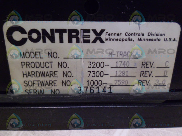CONTREX M-TRACK 3200-1740 DIGITAL SYNC CONTROLLER *USED*