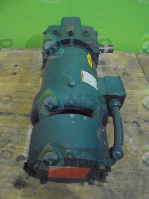 BALDOR 6P14H7100 MOTOR  W/7853472001FQ GEAR BOX *USED*