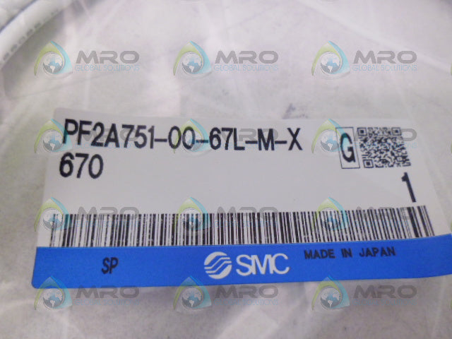 SMC PF2A751-00-67L-M-X 670 CABLE *NEW NO BOX*
