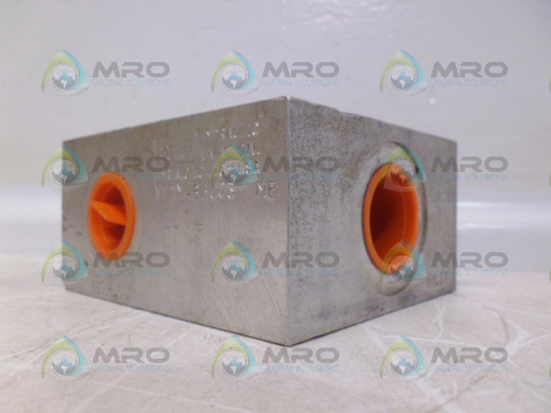 PARKER VFDY4BB003 MB HYDRAULIC VALVE *USED*