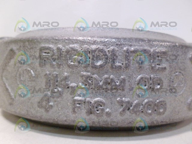 RIGIDLITE 114 3MM OD 4" FIG 7400 COUPLING *NEW NO BOX*