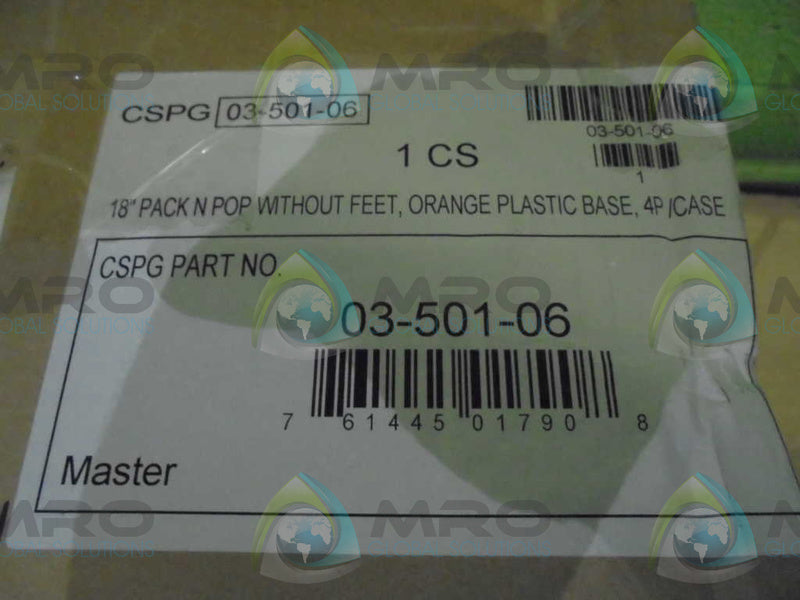 JACKSON SAFETY CSPG 03-501-06 18"POP UP CONE  *NEW IN BOX*
