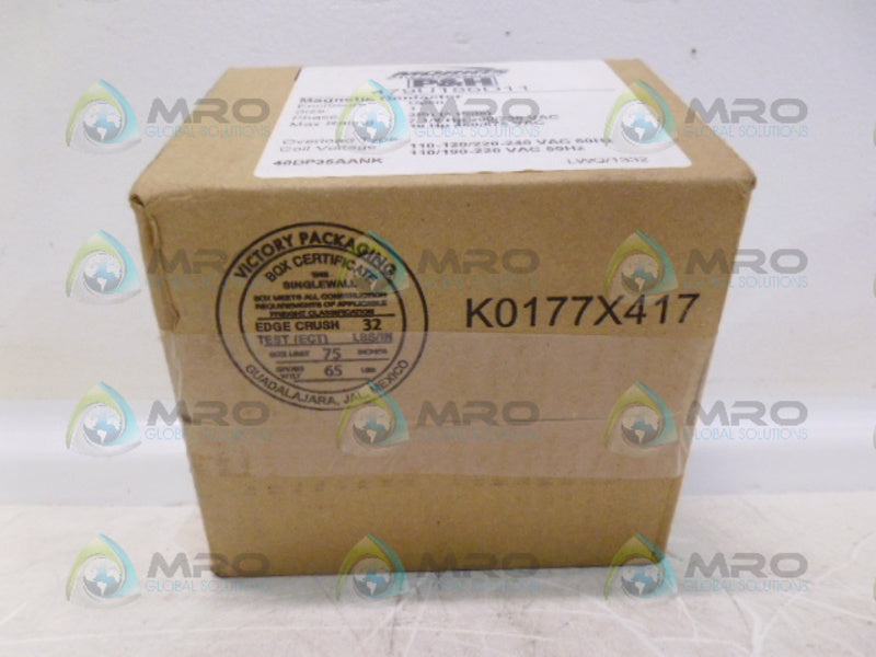 MORRIS 479U186D11 MAGNETIC CONTACTOR *NEW IN BOX*