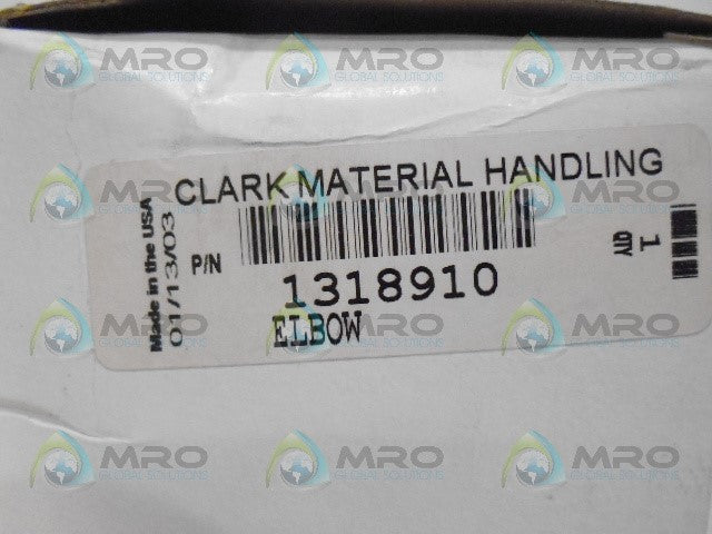 CLARK 1318910 HYDRAULIC ELBOW *NEW IN BOX*