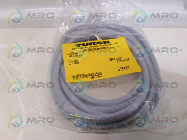 TURCK WKC10T-4 EUROFAST MOLDED CORDSET *NEW IN FACTORY BAG*