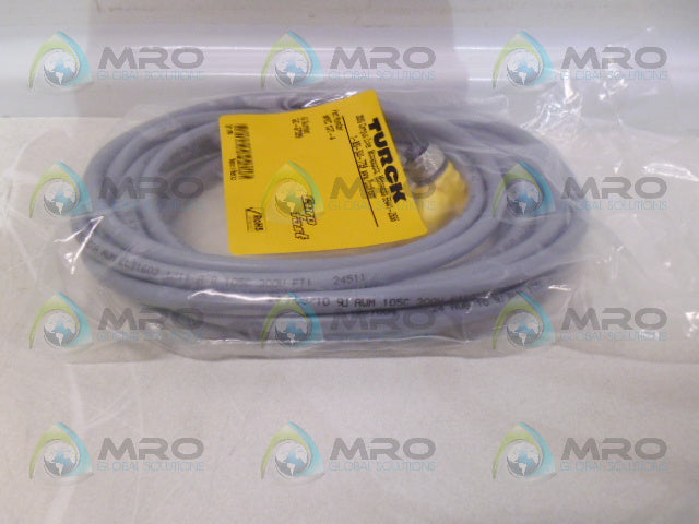 TURCK WKC10T-4 EUROFAST MOLDED CORDSET *NEW IN FACTORY BAG*