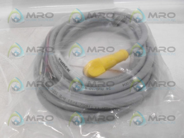 TURCK WKC10T-4 EUROFAST MOLDED CORDSET *NEW IN FACTORY BAG*