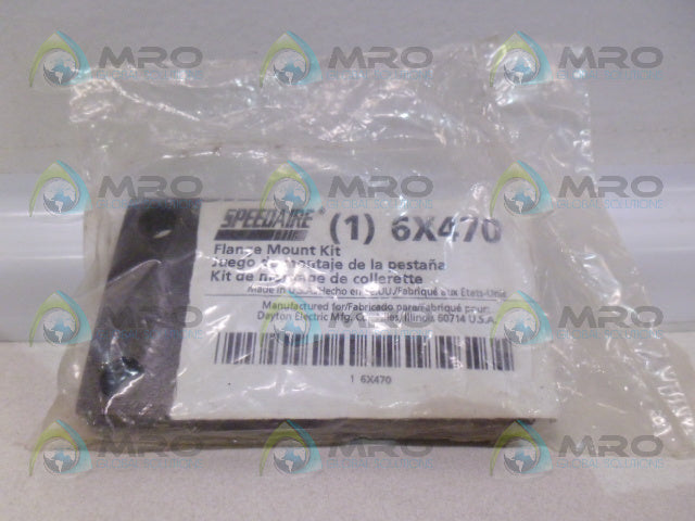 SPEEDAIRE 6X470 FLANGE MOUNT KIT *NEW IN FACTORY BAG*