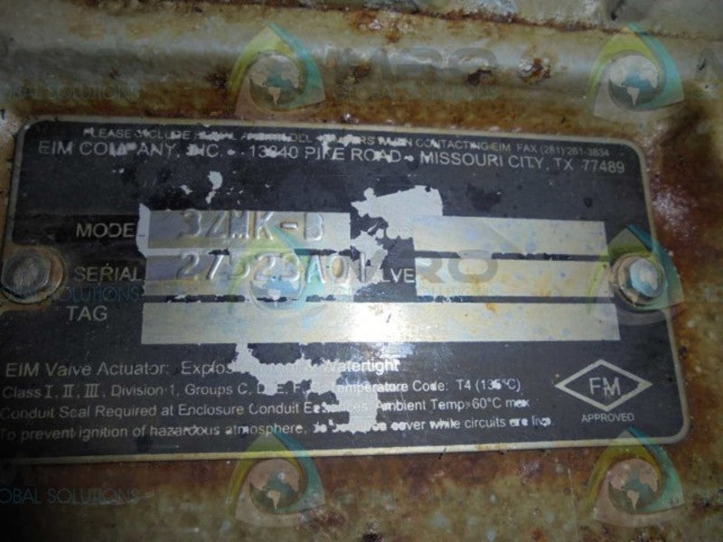 EIM CONTROLS 3ZMK-B *USED*