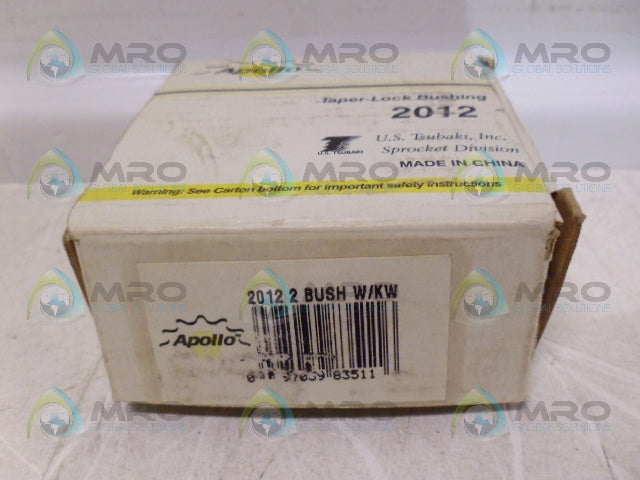 APOLLO 2012 2" BUSHING *NEW IN BOX*