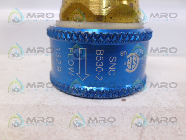 DORMONT B530-2 QUICK DISCONNET COUPLER *NEW NO BOX*