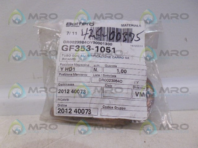 BOTTERO GF353-1051 *NEW IN FACTORY BAG*