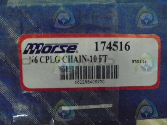 MORSE 174516 N6 CHAIN 10FT *NEW IN BOX*