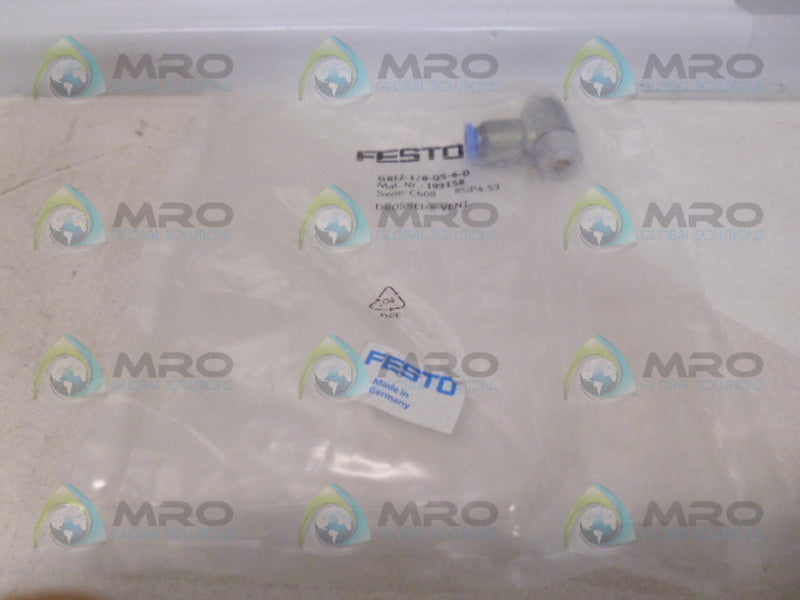 FESTO GRLZ-1/8-QS-6-D 193158 NSMP