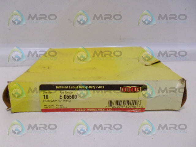 EUCLID E-05500 HUB CAP "O" RING PK OF 10 *NEW IN BOX*