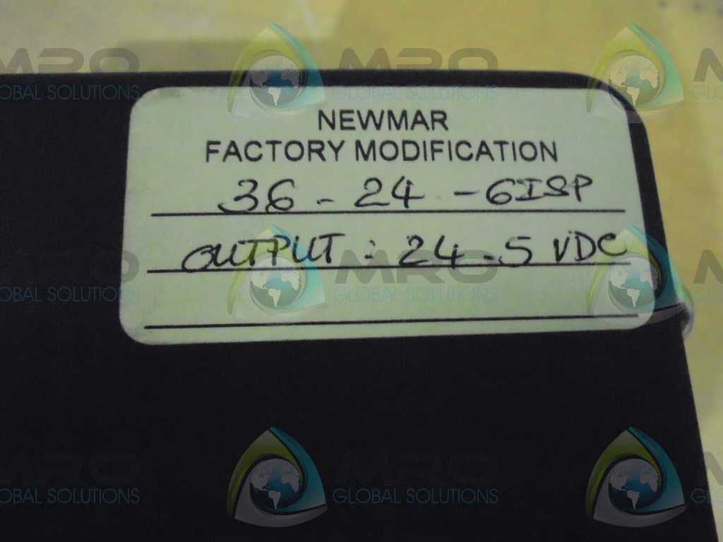 NEWMAR 36-24-6 ISP 463-3606-0 "D" DC CONVERTER *NEW IN BOX*
