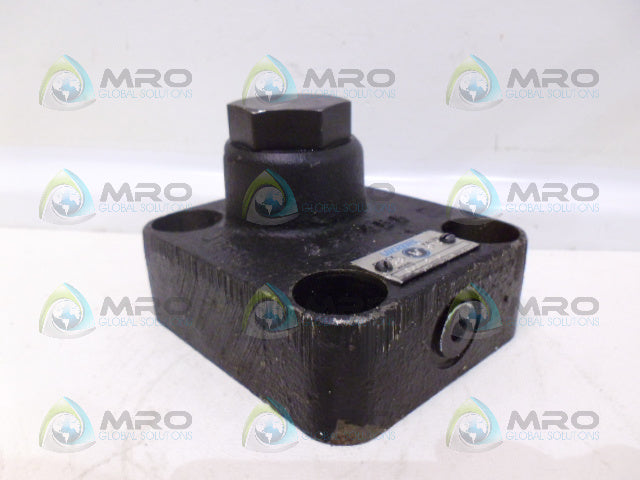 VICKERS C5G815 HYDRAULIC PRESSURE VALVE *USED*