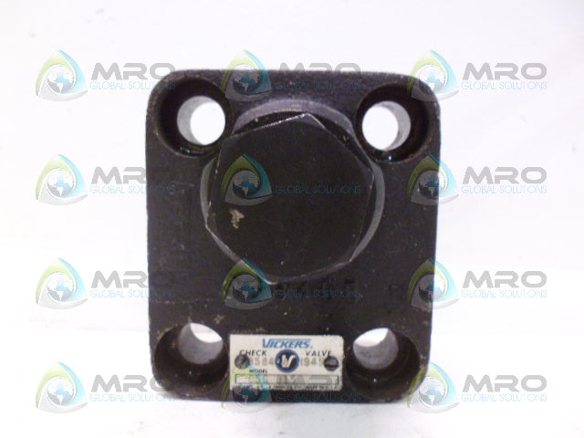 VICKERS C5G815 HYDRAULIC PRESSURE VALVE *USED*