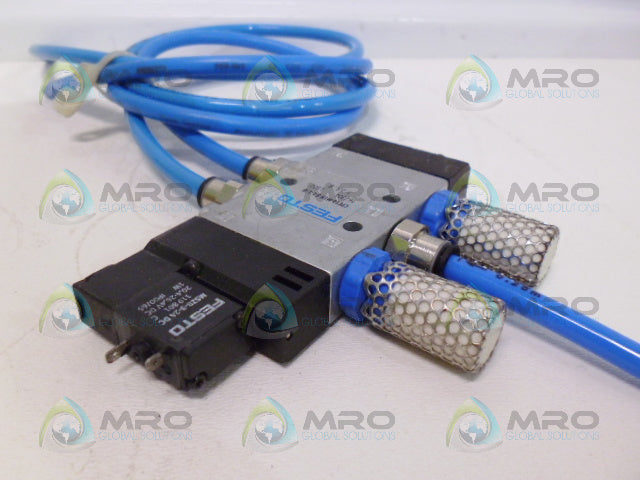 FESTO CPE14-M1H-5-L-1/8 SOLENOID VALVE *USED*