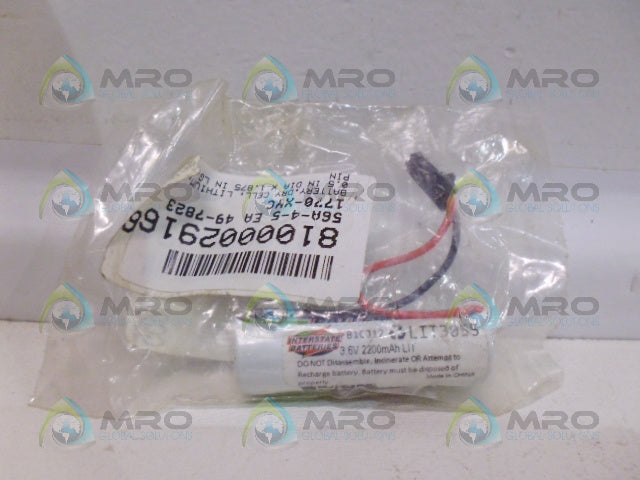 INTERSTATE LIT3055 BATTERY *NEW IN FACTORY BAG*