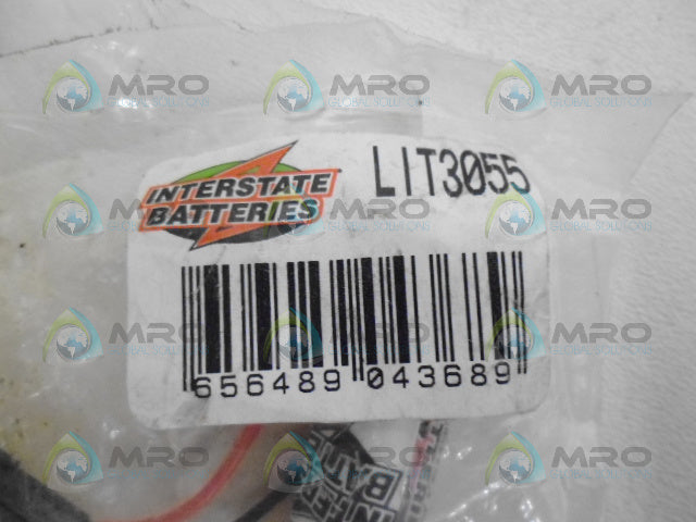 INTERSTATE LIT3055 BATTERY *NEW IN FACTORY BAG*