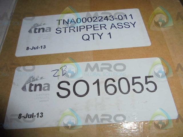 TNA R3 320 2249 3E 17-4  H1150 FRONT AND REAR JAW SET *NEW IN BOX*