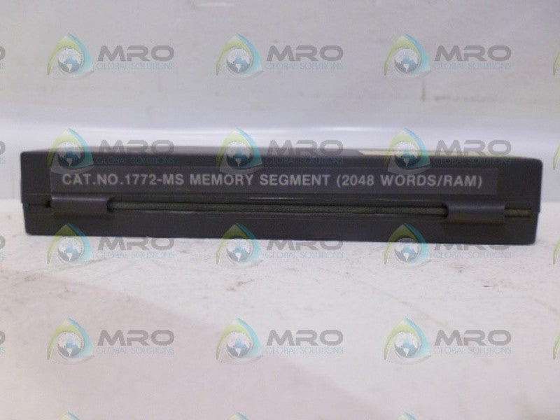 ALLEN BRADLEY 1772-MS MEMORY SEGMENT *USED*