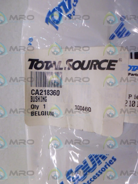 TOTAL SOURCE CA218360 BUSHING *NEW IN FACTORY BAG*