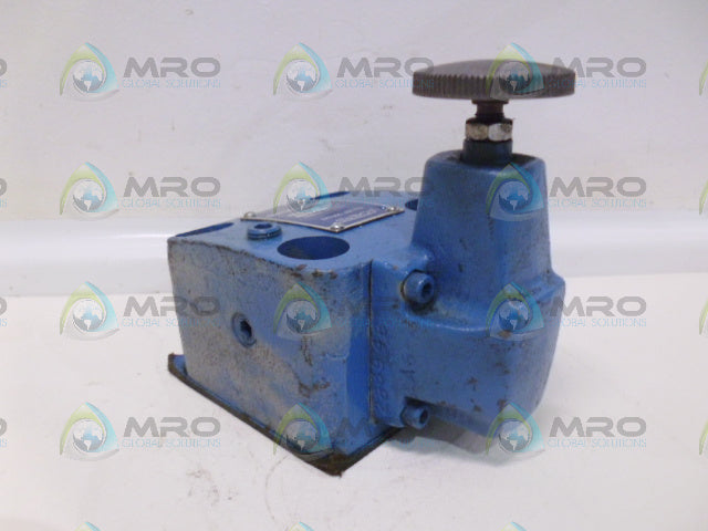VICKERS CG-06-C-40 RELIEF VALVE *USED*