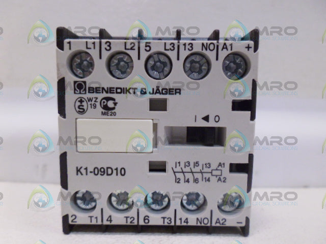 BENEDIKT & JAGER K1-09D10 *NEW NO BOX*