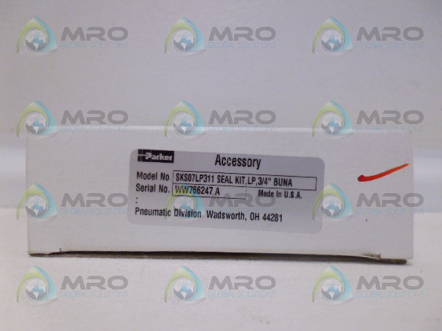 PARKER SKS07LP311 SEAL KIT 3/4" BUNA *NEW IN BOX*