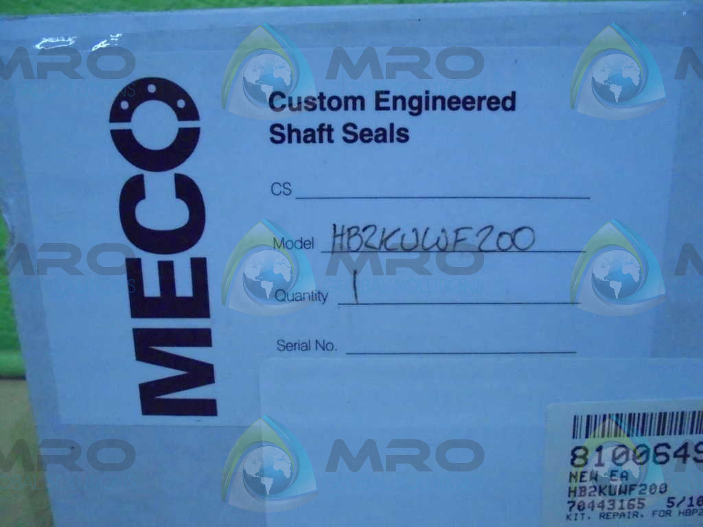 MECO HB2KUWF200 REPAIR KIT *FACTORY SEAL*
