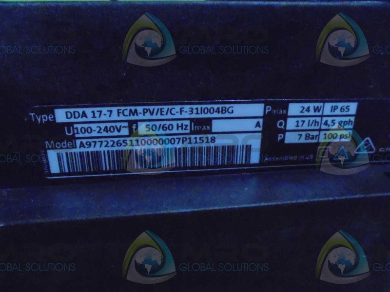 GRUNDFOS DDA17-FCM-PV/E/C-F-31L004BG *NEW IN BOX*