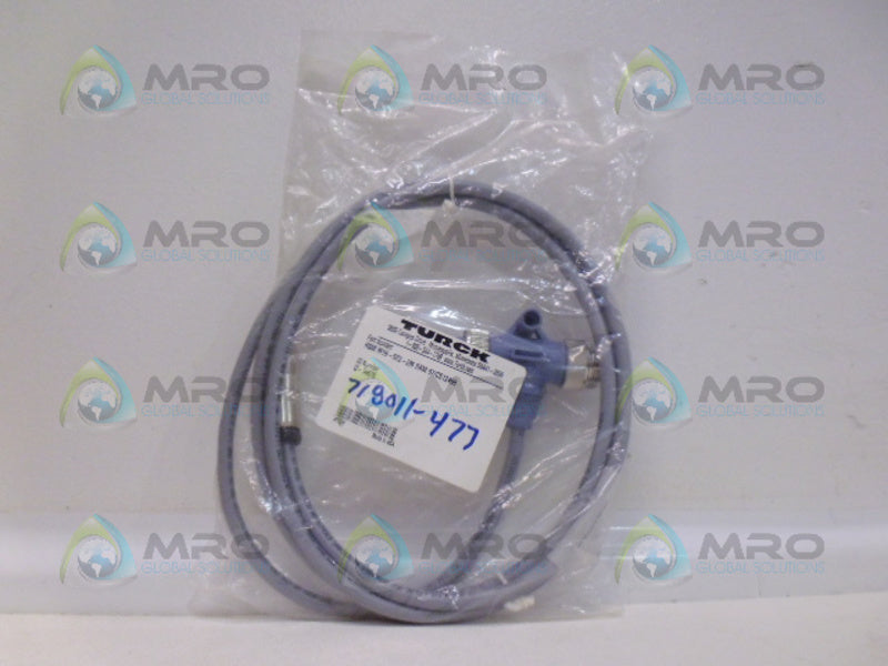 TURCK RSM M16-572-2M RKM STRAIGHT MALE CABLE *NEW IN FACTORY BAG*
