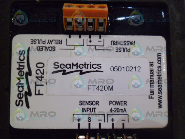 SEAMETRICS FT420M SEAMETRICS FLOW COMPUTER *USED*