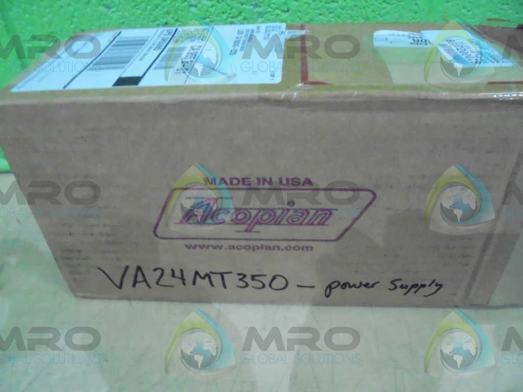 ACOPIAN VA24MT350 POWER SUPPLY *NEW IN BOX*