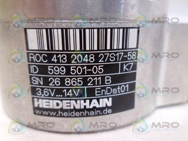 HEIDENHAIN 599 501-05 ENCODER *NEW NO BOX*